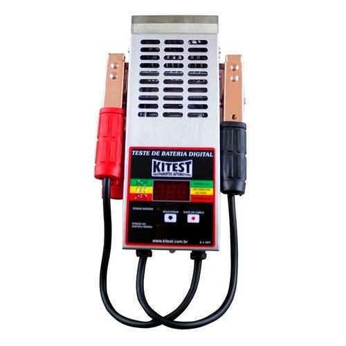 Teste de Bateria Digital com Escala de 8 a 25V