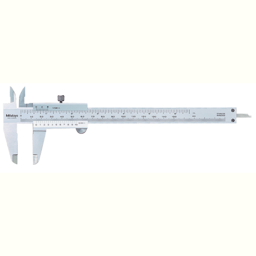 Paquímetro Analógico Universal 150mm/6" - 0,05mm/ 1/128" – 530-104