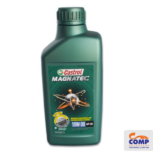 Óleo de Motor 10W30 Semissintético Castrol Magnatec 1 Litro API SN