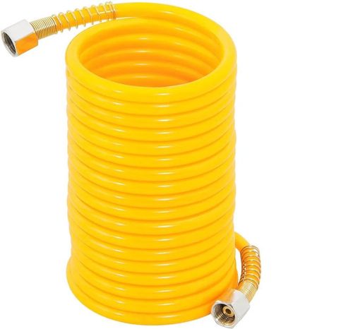 Mangueira Poliuretano Espiral 1/4 Pol. Fêmea Amarela 8MM X 7,5M  - Vonder