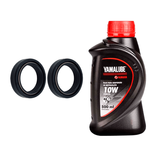 Par Retentores Óleo Suspensão 10W TTR 125 Original Yamaha
