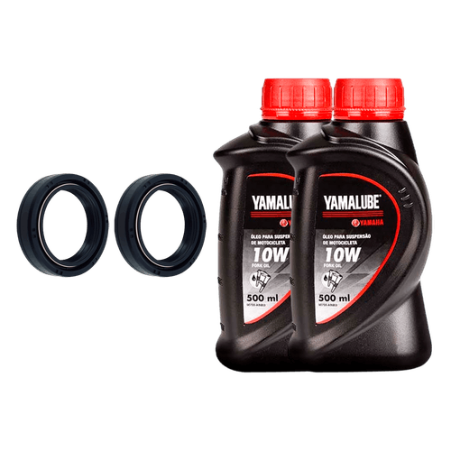 Par Retentor Óleo Suspensão 10W RD 350 86-92 Original Yamaha