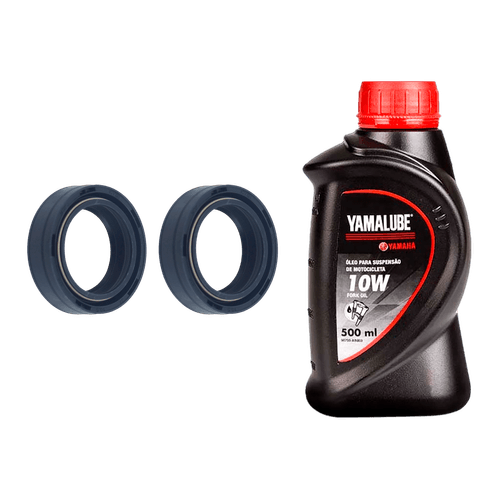 Par Retentores Óleo Suspensão 10W Neo 125 Original Yamaha
