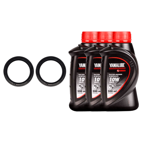 Par Retentores Óleo Suspensão 10W YZ 250 2T 04-14 Original