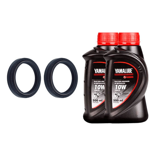 Par Retentores Óleo Suspensão 10W MT09 Original Yamaha