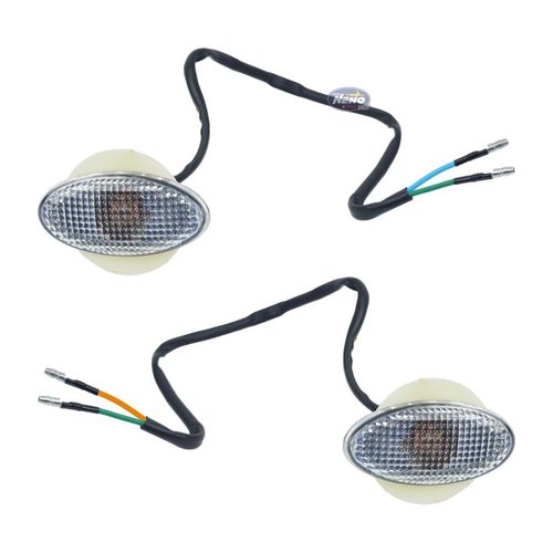 Pisca Lateral Embutir Oval Carenagem Furo 27mm Bering