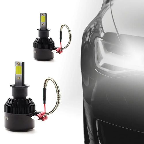 Kit Par de Lâmpadas Automotiva Super Led H3 6000K Limited Edition - Code by Tech One