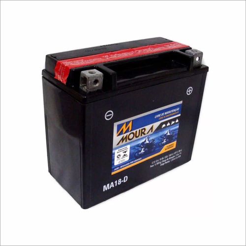 Bateria AGM Moto Moura 12V 18Ah MA18-D S3 HARLEY DAVIDSON BLACKLINE FXS CVO BREAKOUT FXSBSE LIMITED