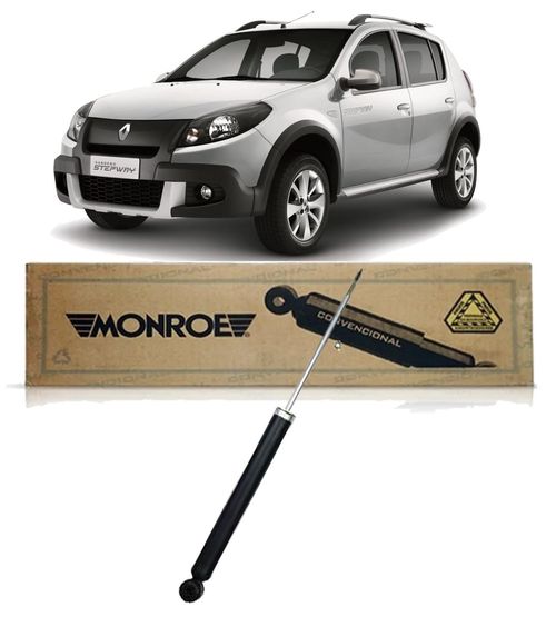 Amortecedor Traseiro Renault Sandero Stepway 2014 A 2021