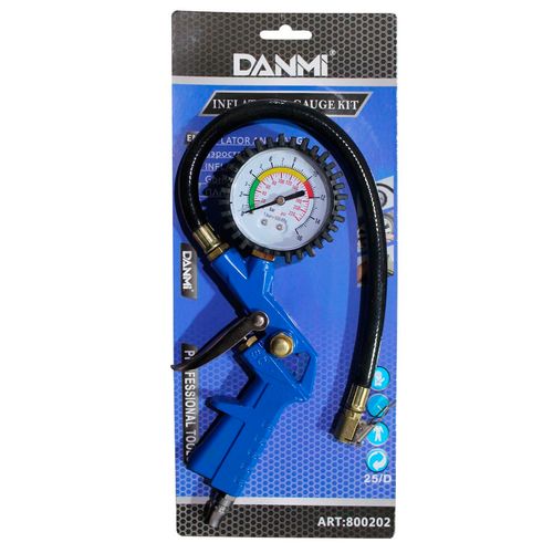 Pistola Calibradora de Pneus com Manômetro Danmi®