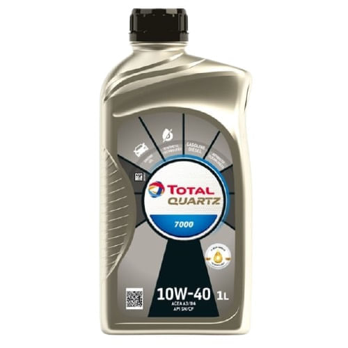 OLEO LUBRIFICANTE TOTAL QUARTZ 7000 10W40 SN TOTAL